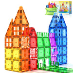 60PCS Magnetic Tiles Starter Set-Coodoo