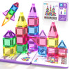 Magnetic Tiles Mini Travel Toys Set for Kids 40 PCS, Magnetic Blocks Building Toy Preschool Classroom Must Haves, Montessori  Toys