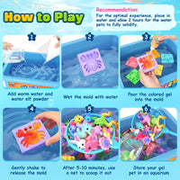 Magic Water Elf Toy Kits, DIY Squishy Making Kits Crafts for Kids 4-8 Ages