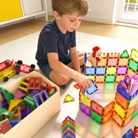 60PCS Magnetic Tiles Starter Set-Coodoo