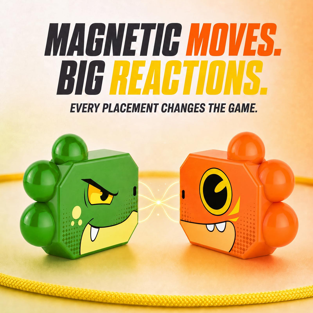 Magnet Game, Dinosaur Magnetic Strategy Game for Kids & Adults, Travel Game