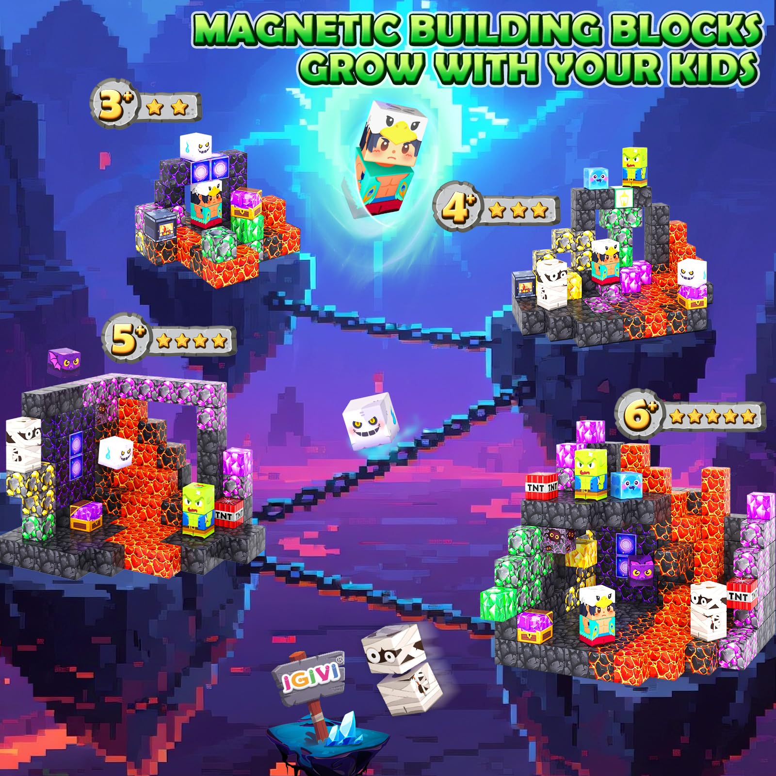 Lava Cave Story Pack | MagWorld – Magworld