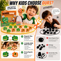 Magnet Game, Dinosaur Magnetic Strategy Game for Kids & Adults, Travel Game