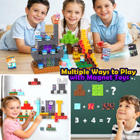 Magnetic Blocks 200 PCS - Magnetic Building Cubes Toys Build Mine Magworld Craft Cubes Portal Theme STEM Toys