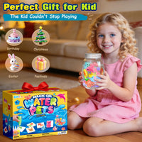 Magic Water Elf Toy Craft Kits, Aqua Fairy Water Gel DIY Squishies Squishy Maker Toddler Kids Toys for Girls Boys Toys Birthday Gifts