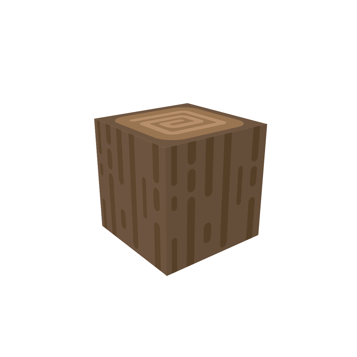 Brown Tree Trunk MagWorld magnetic module