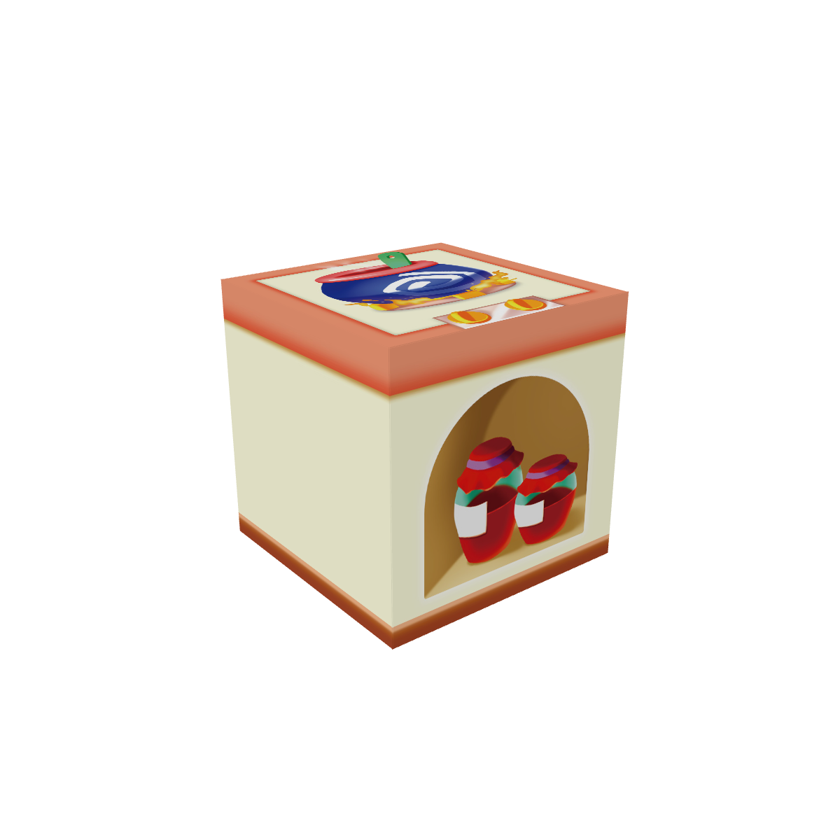 Gas Stove - Painted Variant 9 MagWorld magnetic module