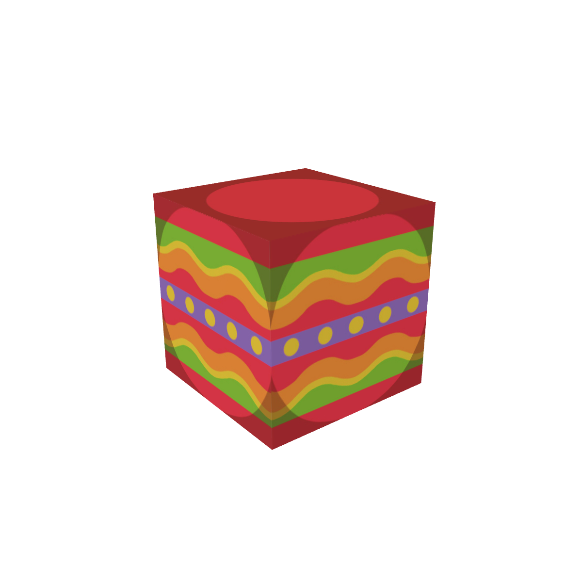 Red Easter Egg MagWorld magnetic module