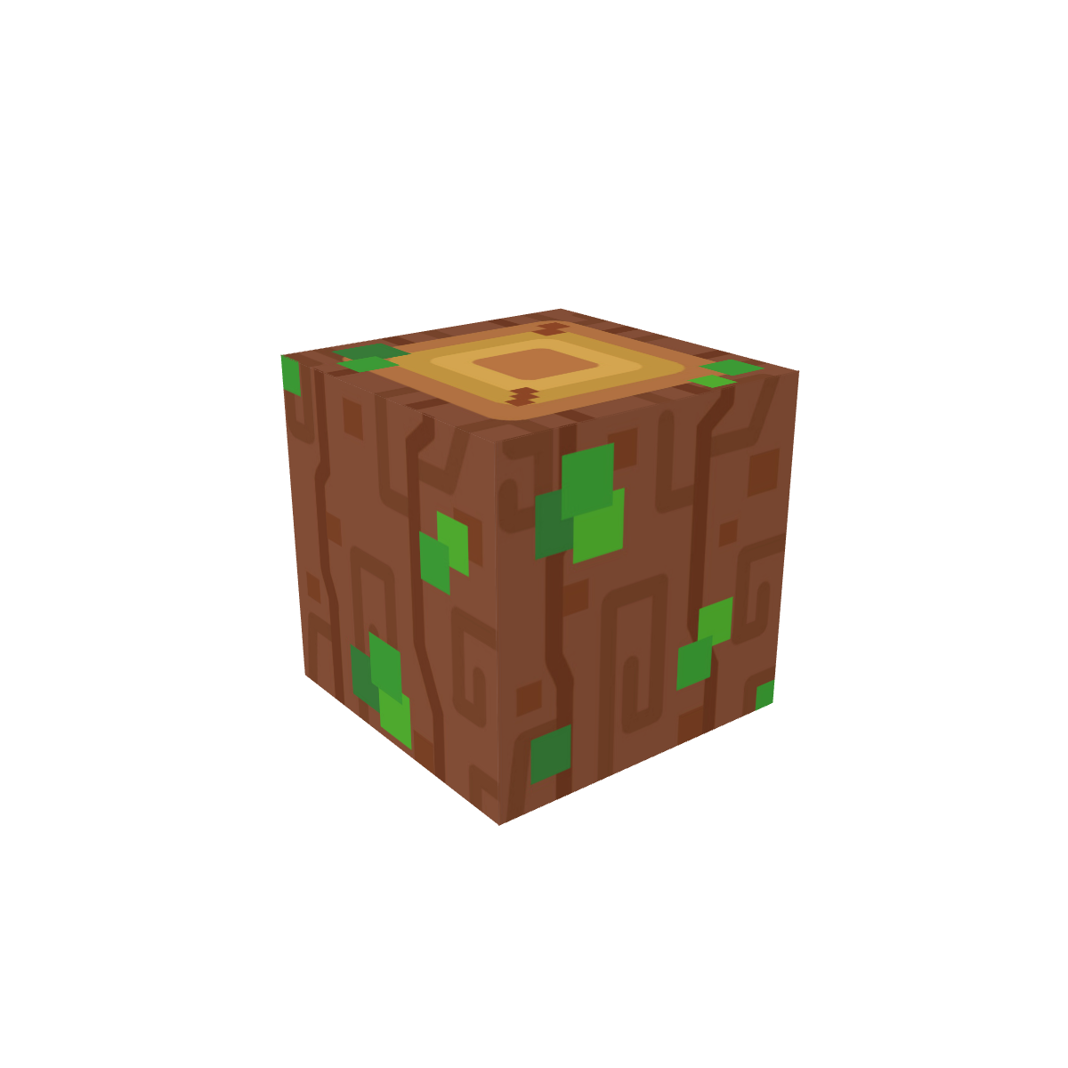 Tree Trunk - Pixel Variant 3 MagWorld magnetic module