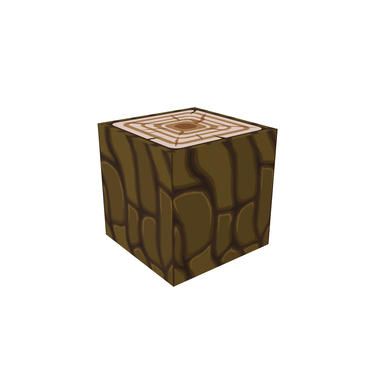 Tree Trunk - Painted Variant 16 MagWorld magnetic module