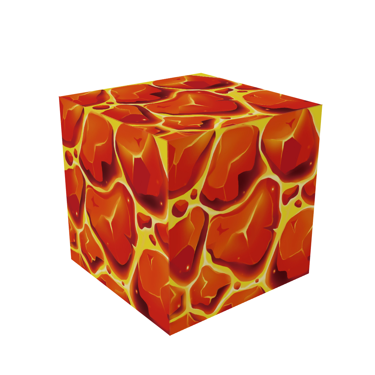 Red Lava - Painted Variant 002 MagWorld magnetic module