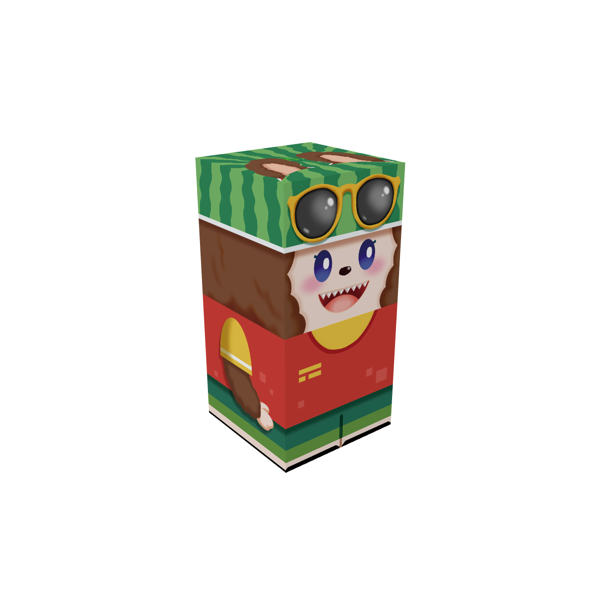 Watermelon Bunny - Two-Piece MagWorld magnetic module