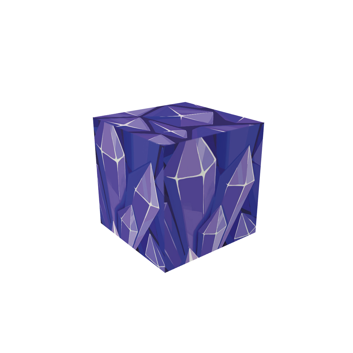 Purple Crystal - Painted Variant 039 MagWorld magnetic module