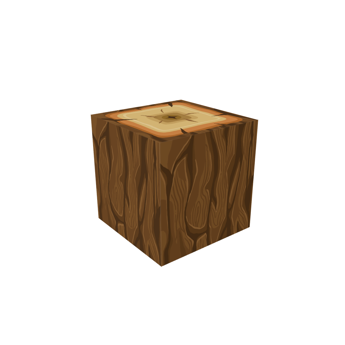 Wood Log MagWorld magnetic module